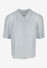 Maison Margiela Short-Sleeved Shirt Gray S51DR0001M35753_857F