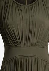Luna Ruched Maxi Dress