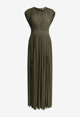 Luna Ruched Maxi Dress