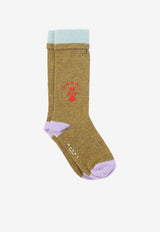 Virgin Wool and Cashmere Blend Socks
