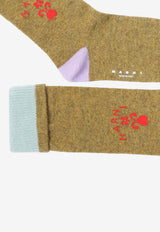 Virgin Wool and Cashmere Blend Socks