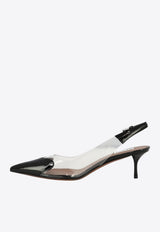 Cœur Patent Leather Slingback Pumps