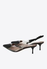 Cœur Patent Leather Slingback Pumps