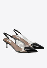 Cœur Patent Leather Slingback Pumps