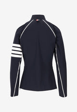 Thom Browne 4-bar Stripes Compression Zip-Up Jacket Navy FJA003A06753_461