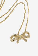 Bow Pendant Necklace