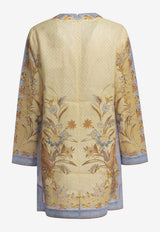 Indra Floral Print Mini Dress