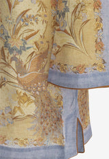 Indra Floral Print Mini Dress