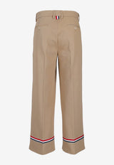 Thom Browne Beltloop Chino Pants Beige FTC519UF0175_250
