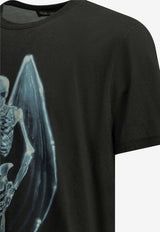 Our Legacy Fallen Angel Printed T-shirt Black M2266NFFALLEN ANGEL_84359590-8d2a-4261-9479-cc7145d7ea12