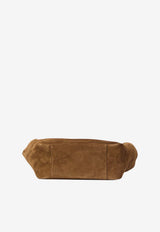 Saint Laurent Le 5 À 7 Bea Suede Tote Bag Brown 763435-008IW-2885