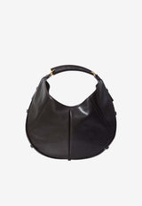 Saint Laurent Medium Mombasa Quilted Hobo Bag Brown 862029-AAGWK-2050