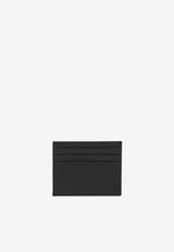 Prada Triangle Logo Saffiano Leather Cardholder Black 2MC223QHH/T_PRADA-F0002