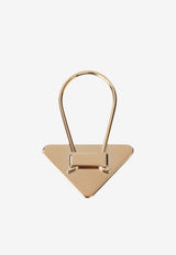 Prada Triangle Logo Keychain Black 1PS06366A/T_PRADA-F019F