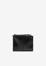 Prada Small Triangle Logo Leather Wallet Black 1ML0502CYR/T_PRADA-F0002