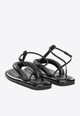 Boudoir Padded Leather Flat Sandals