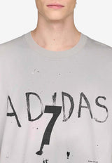 Adidas X Song For The Mute Paint Splatter Logo T-shirt Gray KS1342CO/S_ADIST-GT