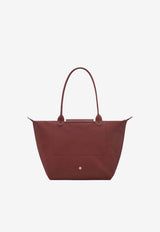 Longchamp Large Le Pliage One Canvas Tote Bag Bordeaux L1899979/T_LONG-P87