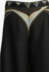 Fari Printed Flared Pants