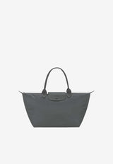 Longchamp Large Le Pliage One Tote Bag Gray L1626979/T_LONG-012