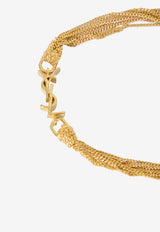 Saint Laurent Cassandre Chain Bracelet Gold 804330-Y1500-8030