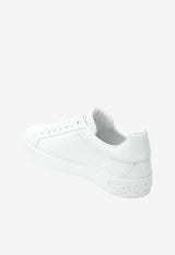 Dolce & Gabbana Portofino Leather Sneakers White CS1772A1065/T_DOLCE-80001