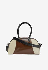 Y-3 X Wales Bonner Leather Bowling Bag Brown KR6746PL/S_ADIST-AC