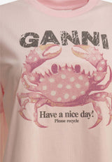 Crab Print T-shirt