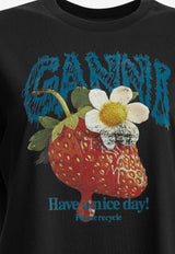 Strawberry Print T-Shirt