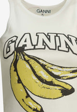 Banana Print Tank Top
