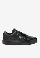 Prada Downtown Leather Sneakers Black 2EE364D0033LJ6/T_PRADA-F0002