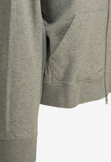 Logo Zip-Up Hooded Sweatshirt