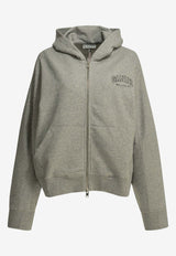 Logo Zip-Up Hooded Sweatshirt