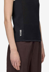 Y-3 X Wales Bonner Knit Tank Top Black KS3978PL/S_ADIST-BLK