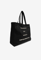 Rick Owens DRKSHDW Temple of Love Owenscorp Tote Bag Black DA01F4432DBKM12_0908
