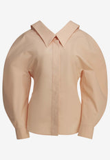 Cut-Out Casual Shirt
