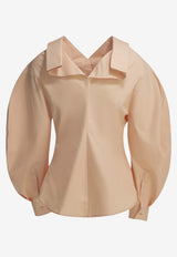 Cut-Out Casual Shirt