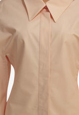 Cut-Out Casual Shirt