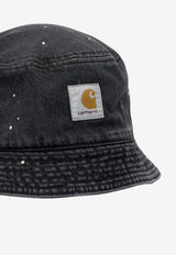 Carhartt Wip Belmar Paint Splatter Denim Bucket Hat Black I03701989.EJ_a5120535-b1b6-47b3-9515-1c8b2130b565