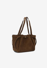 Tory Burch Romy Suede Shoulder Bag Brown 178158200_e5663036-9978-4300-8ba5-bd0629ddad5d