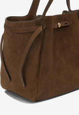 Tory Burch Romy Suede Shoulder Bag Brown 178158200_e5663036-9978-4300-8ba5-bd0629ddad5d