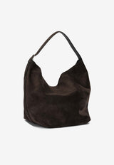Toteme Medium Suede Tote Bag Dark Brown 234-WAL853-LE0004-102BROWN_b6db3862-5c62-46cd-869f-7c02eeb90d19