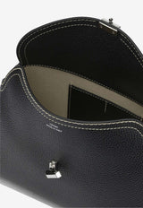 Toteme T-Lock Leather Clutch Bag Black 234-WLGBG423-LE0030-001BLACK_3e5492a5-bd14-4ebc-9bf0-54e554faebde