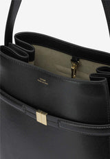 Toteme Small Leather Shoulder Bag Black 244-WAL0048-LE0025-001BLACK_a51e62e3-c7f6-4a73-b05c-419e37a30aab