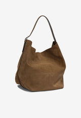 Toteme Medium Suede Tote Bag Brown 234-WAL853-LE0004-105TAN_bf89c6d1-776b-43bc-8b3b-e467bfc53675