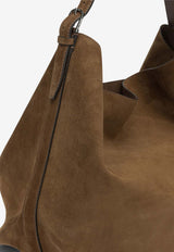 Toteme Medium Suede Tote Bag Brown 234-WAL853-LE0004-105TAN_bf89c6d1-776b-43bc-8b3b-e467bfc53675