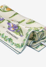 Ferragamo Eden Shoes Print Silk Scarf Multicolor 0795198_6126020b-87f3-4417-b352-1fddc12d9ae3