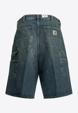 Carhartt Wip OG Single Knee Denim Shorts Blue I03702001.EJ_1f3b261d-c538-488d-b6e7-1e73158bac28