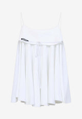 Le Haut Voile Flared Tank Top