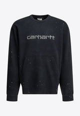 Carhartt Wip Painter Logo Sweatshirt Blue I0368991C.EJ_8bd0604e-3034-4299-89a5-a3ca802ce8da